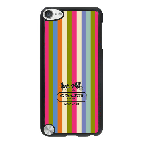 Coach Stripe Multicolor iPod Touch 5TH AJF - Click Image to Close